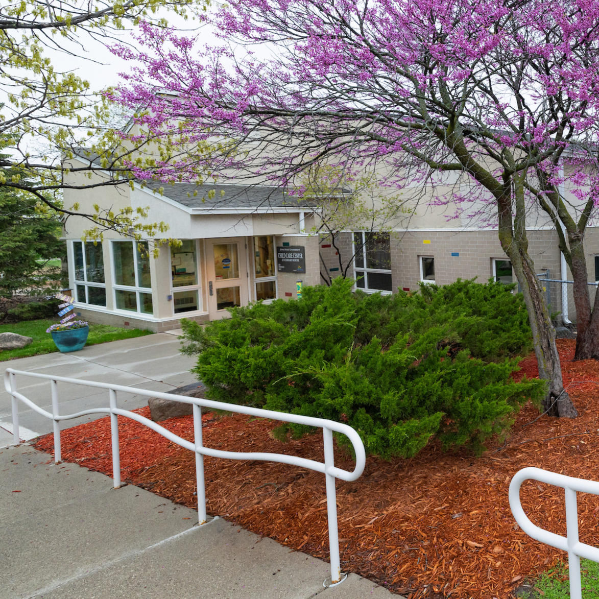 Exterior view of Vet Med child care center